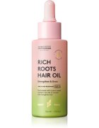 delhicious RICH ROOTS AMLA & ROSEMARY HAIR OIL хидратиращо и успокояващо масло за суха и сърбяща кожа на главата 50 мл.