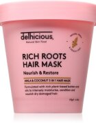 delhicious RICH ROOTS Nourishing Hair Mask подхранваща маска за коса 3 в 1 175 гр.