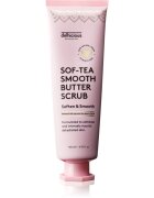 delhicious Sof-Tea Smooth Butter Scrub хидратиращ пилинг за тяло с ексфолиращо действие 140 мл.