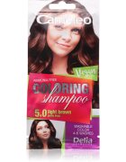 Delia Cosmetics Cameleo Coloring Shampoo тониращ шампоан За коса цвят 5.0 Light Brown 40 мл.