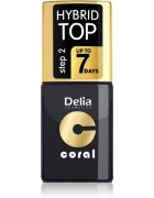 Delia Cosmetics Coral Nail Enamel Hybrid Gel гел топ лак за нокти 11 мл.