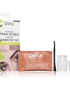 Delia Cosmetics Eyebrow Expert тонираща боя за вежди цвят 5.0 Light Brown 4 гр.