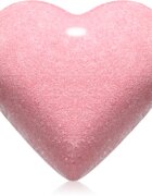 Delia Cosmetics Fizzing Bath Heart Wild Strawberry бомбичка за вана с аромат на ягода 100 гр.