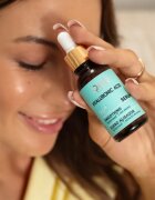 Delia Cosmetics Hyaluronic Acid запълващ серум за лице врат и деколкте 30 мл.