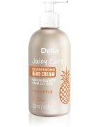 Delia Cosmetics Juicy Care Pineapple регенериращ крем за ръце 120 мл.
