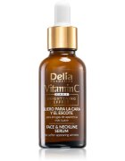 Delia Cosmetics Vitamin C озаряващ серум с витамин С на лицето и шията 30 мл.