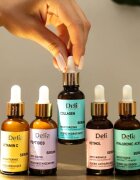 Delia Cosmetics Vitamin C озаряващ серум за лице врат и деколкте 30 мл.