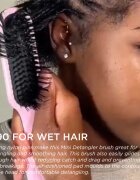 Denman Detangling D90 The Mini Detangler четка за по-лесно разресване на косата Pink Crush 1 бр.
