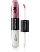 Dermacol 16H Lip Colour дълготрайно червило и гланц за устни цвят 11 Soft Heart 2x4 мл.