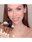 Dermacol Accessories Master Brush by PetraLovelyHair четка за пудра и грим D52 Rose Gold 1 бр.