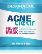 Dermacol Acne Clear почистваща маска - премахваща се за проблемна кожа 8 мл.