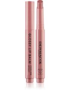 Dermacol Beauty Stick Glossy Lip Balm гланц-грижа за устни с охлаждащ ефект аромати 01 Vanilla 2.2 гр.