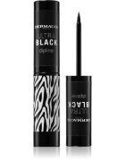 Dermacol Black Sensation Ultra Black течни очни линии цвят Black 2.8 мл.