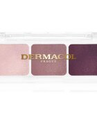 Dermacol Compact Trio палитра сенки за очи цвят 1 French Vineyard 4.2 гр.