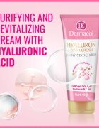 Dermacol Hyaluron нежно почистващ крем за лице и очи 100 мл.