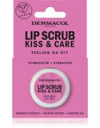Dermacol Kiss & Care пилинг за устни от бамбук аромати Red Fruit 12 мл.