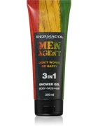 Dermacol Men Agent Don´t Worry Be Happy душ гел 3 в 1 250 мл.