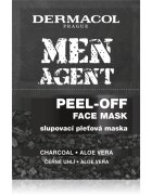 Dermacol Men Agent отлепяща се маска против черни точки с активен въглен за мъже 15 мл.