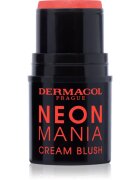 Dermacol Neon Mania кремообразен руж цвят 2 Coral 5.2 гр.