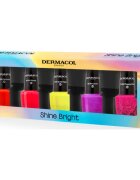 Dermacol Neon Shine Bright комплект лак за нокти