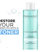 Dermedic Normacne Preventi успокояващ почистващ тоник за смесена и мазна кожа 200 мл.