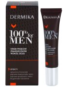 Dermika 100% for Men крем за околоочния контур против бръчки 15 мл.