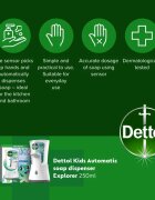 Dettol Kids No-Touch безконтактен дозатор за сапун 250 мл.