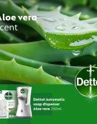 Dettol Soft on Skin Aloe Vera безконтактен дозатор за сапун 250 мл.