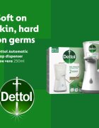 Dettol Soft on Skin Aloe Vera безконтактен дозатор за сапун 250 мл.