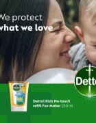 Dettol Soft on Skin Kids Fun Maker пълнител за безконтактен дозатор за сапун 250 мл.