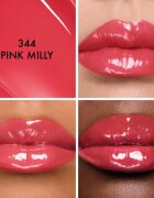 Dior Addict Glass Lipstick овлажняващо червило за сияен блясък цвят 344 Pink Milly 2.7 гр.