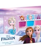 Disney Frozen Nail Set комплект лак за нокти за деца 3y+ Pink Blue Pink 3x4.5 мл.