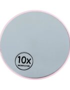 Diva & Nice Cosmetics Accessories Mirror увеличително огледало с вакуум лепки (90 mm) 1 бр.