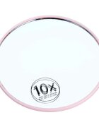 Diva & Nice Cosmetics Accessories Mirror увеличително огледало с вакуум лепки (90 mm) 1 бр.