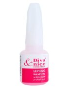 Diva & Nice Cosmetics Accessories Nails лепило за нокти с четка 7 гр.