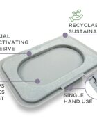 Dooky Reusable Lid Grey Card капаче за мокри кърпички 1 бр.
