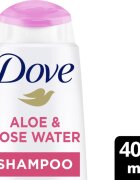 Dove Aloe & Rose Water шампоан за хидратация и блясък 400 мл.