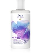 Dove Bath Therapy Renew Гел за душ и вана Wild Violet & Pink Hibiscus 400 мл.