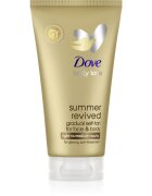 Dove DermaSpa Summer Revived бронзиращ лосион за лице и тяло цвят Fair 75 мл.