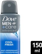 Dove Men+Care Advanced Cool Fresh антиперспирант спрей Cool Fresh 150 мл.