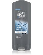 Dove Men+Care Clean Comfort душ гел за лице тяло и коса 400 мл.