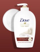 Dove Silk течен сапун с дозатор 250 мл.