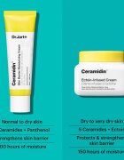 Dr. Jart+ Ceramidin™ Ectoin-Infused Cream хидратиращ крем за лице с церамиди 50 мл.