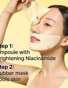 Dr. Jart+ Cryo Rubber™ Brightening Mask интензивна хидрогелна маска за озаряване на лицето 40 гр.