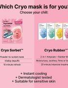 Dr. Jart+ Cryo Sorbet Icy Facial Mask хидратираща маска с охлаждащ ефект 3.06 гр.