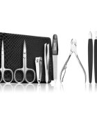 DuKaS Premium Line Solingen 252 комплект за маникюр + кожен калъф Black