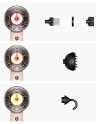 Dyson Supersonic Nural HD16 T3/T4 Ceramic Pink/Rose Gold сешоар Curly + Coily 1 бр.