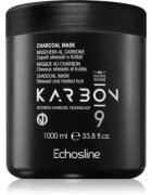 Echosline CHARCOAL Mask маска за коса с активен въглен 1000 мл.