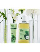 Ecodenta Green Brilliant Whitening избелваща паста за зъби с флуорид за свеж дъх Mint Oil + Sage Extract 100 мл.