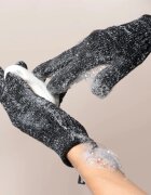 EcoTools Charcoal Bath Infused Gloves пилинг ръкавица 2 бр.